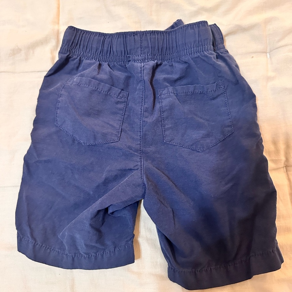 Kids Blue Shorts - Picture 2 of 2